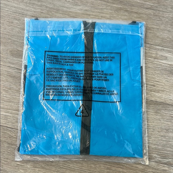 Amazon Flex / DSP Blue reflective safety Zip-Up Delivery Driver Vest 4 XL / 5 XL - Picture 4 of 7